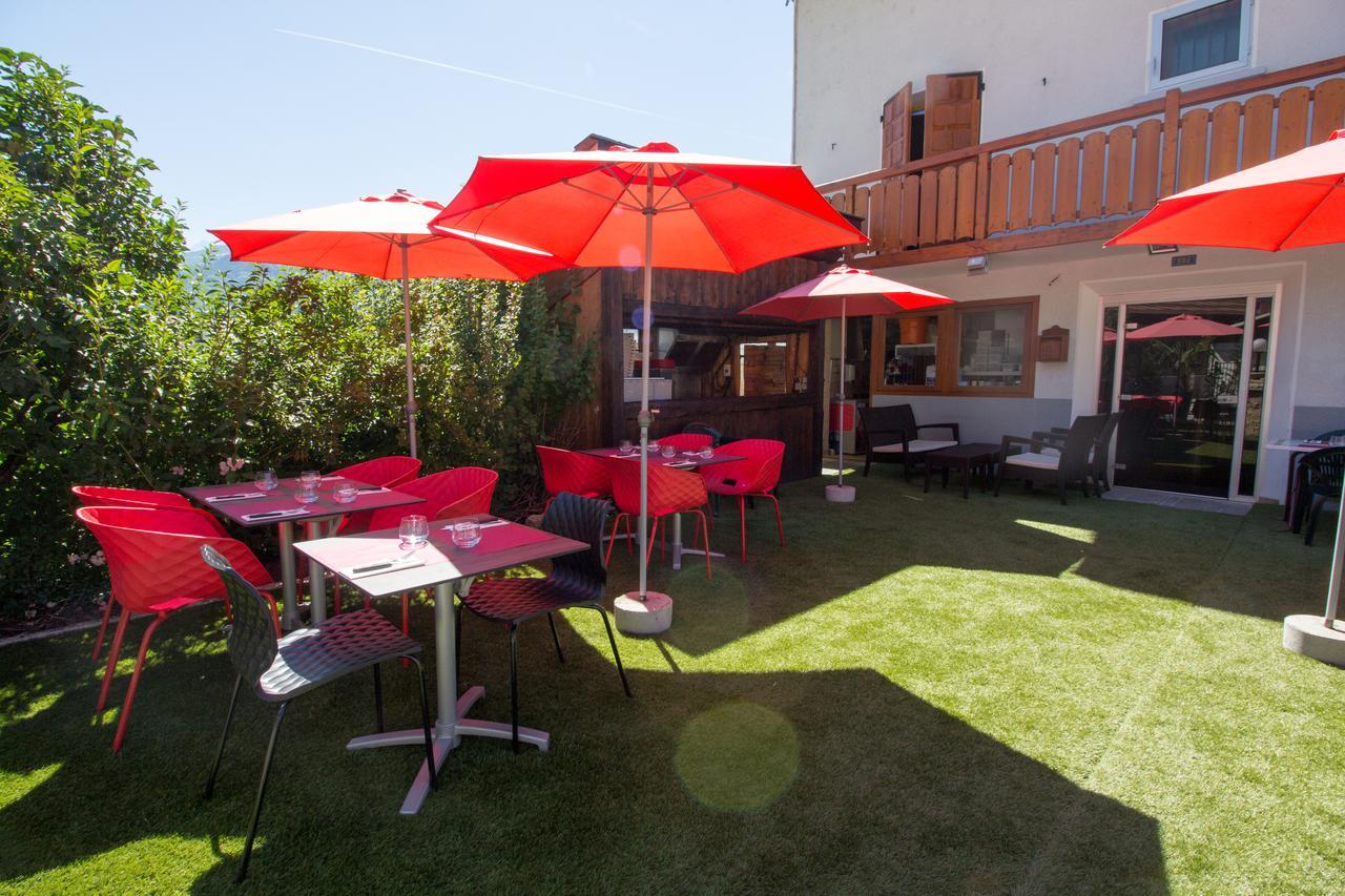 L auberge du basilico Aime Bagian luar foto