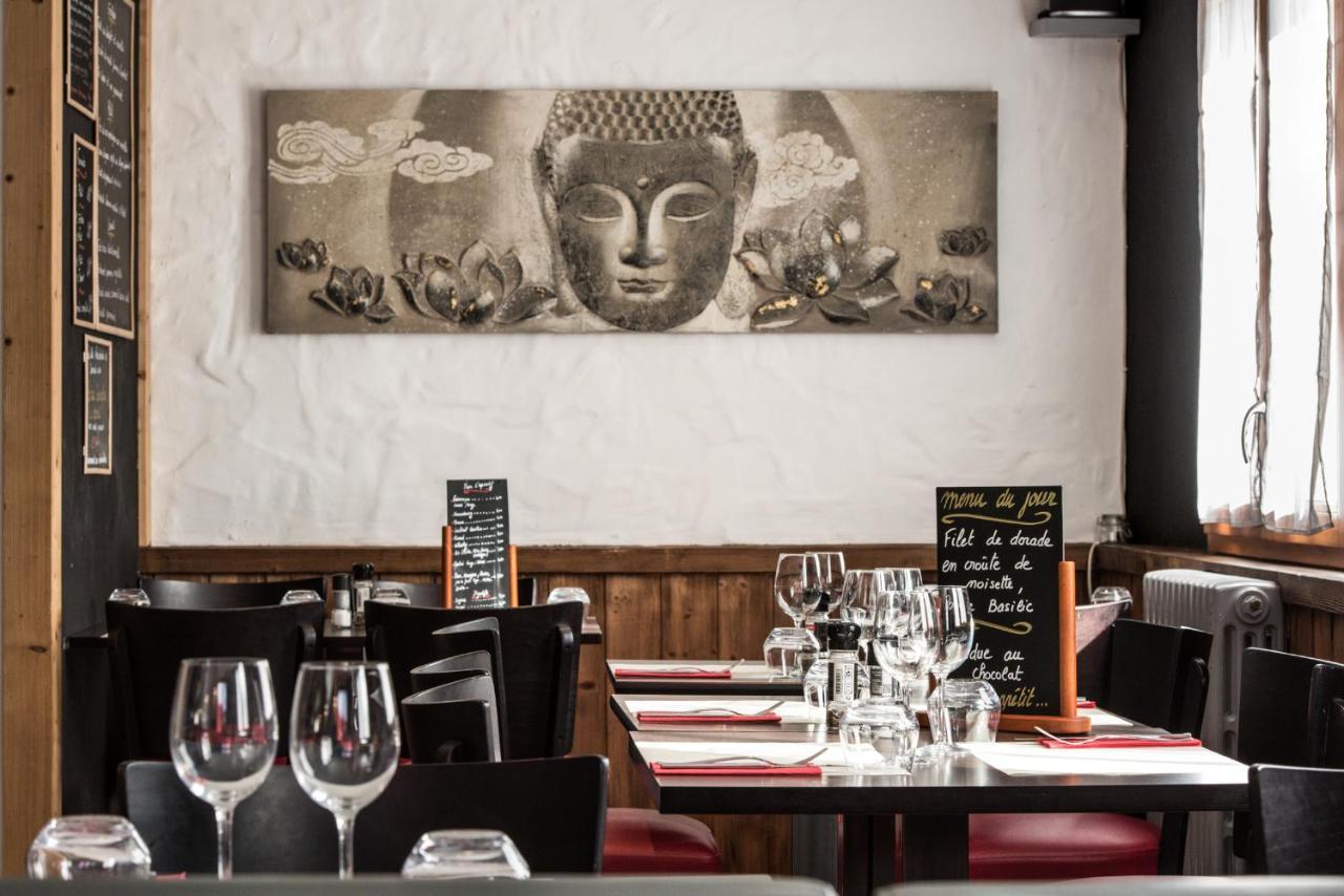 L auberge du basilico Aime Bagian luar foto